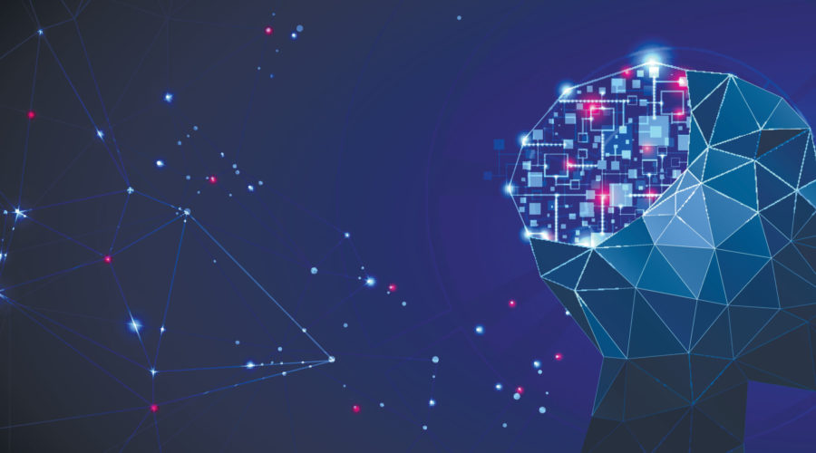 Digital human head with AI-driven neural connections-what is automation​