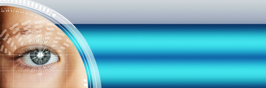 Biometric eye scanning with a digital interface-vscan