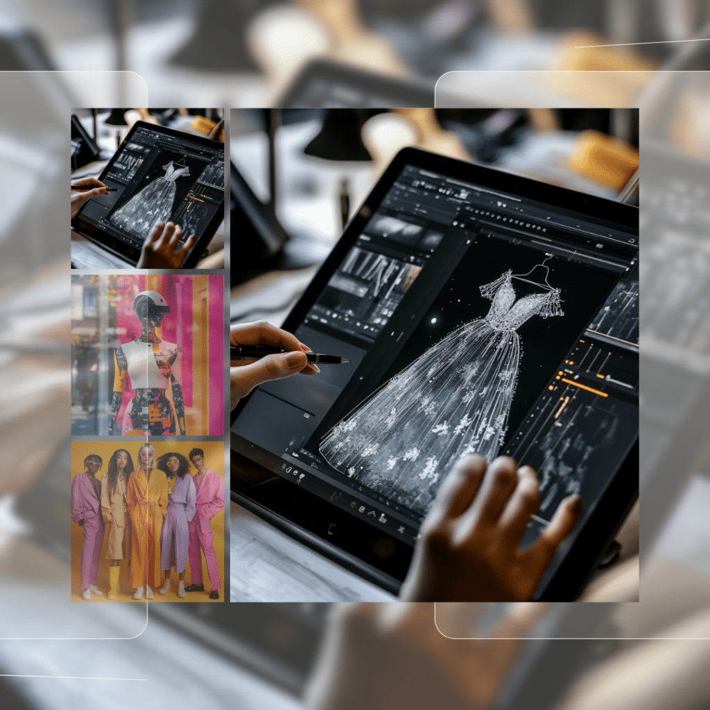 Person Editing using tablet - ai solutions for small business​